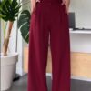 Pantalon wide leg