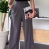 Pantalon wide leg
