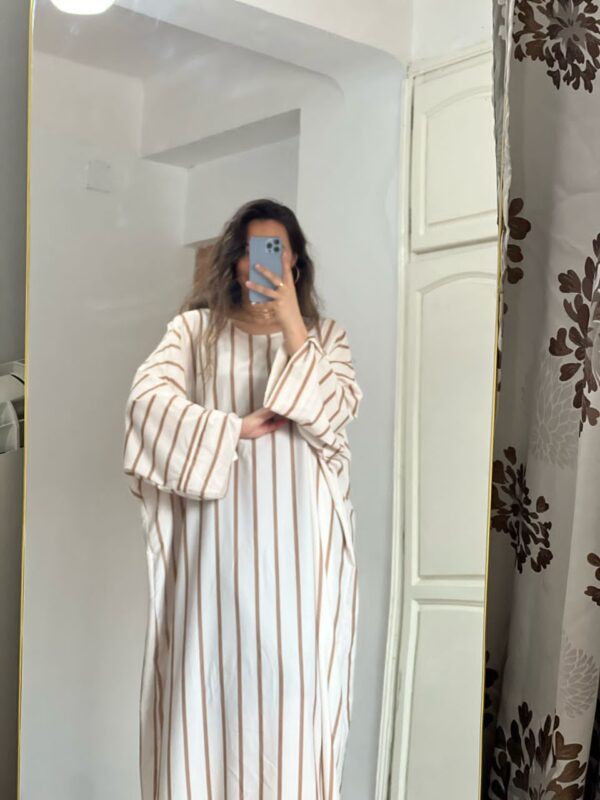 IMG-20250415-WA0026 robe oversize à rayures