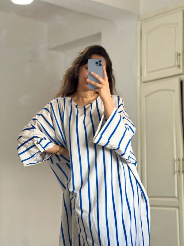 IMG-20250415-WA0031 robe oversize à rayures